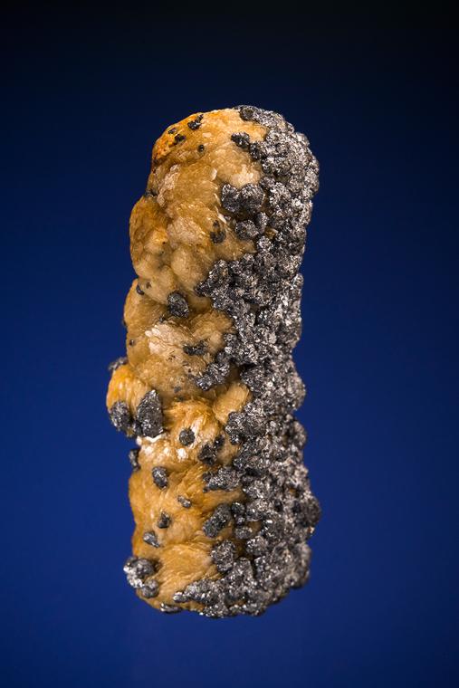 GALENA on SIDERITE
