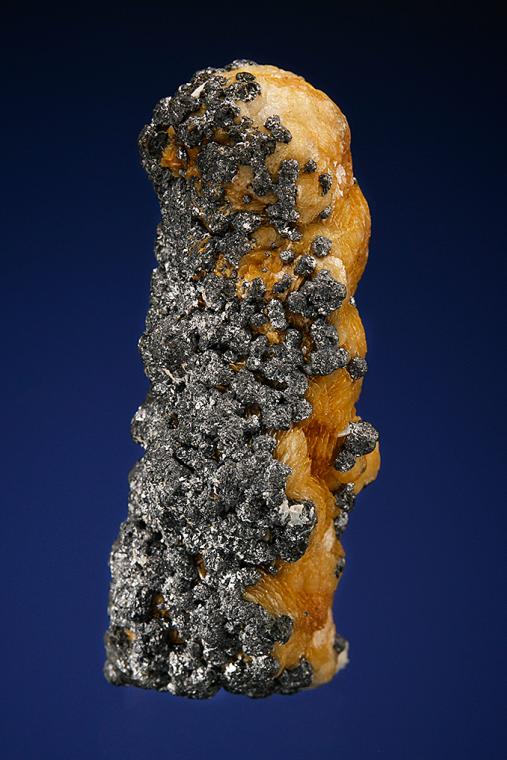 GALENA on SIDERITE