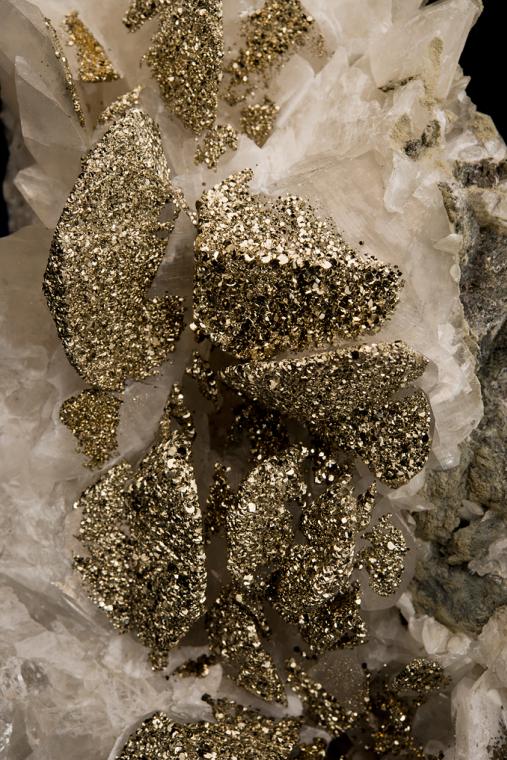 PYRITE on CALCITE