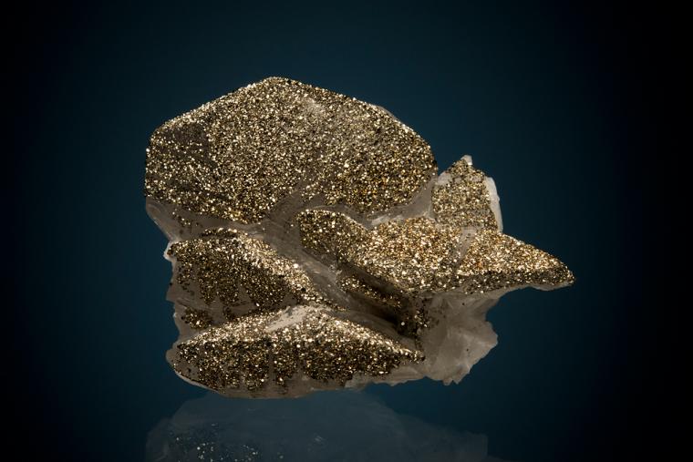 PYRITE on CALCITE