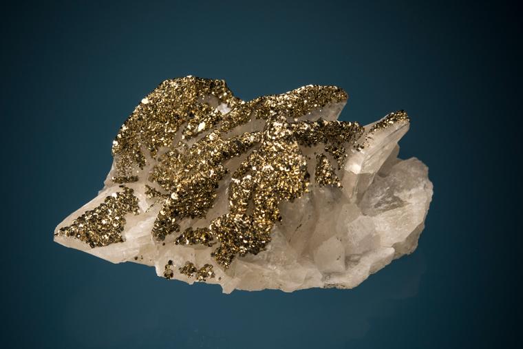 PYRITE on CALCITE