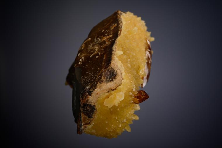 BARITE on CALCITE