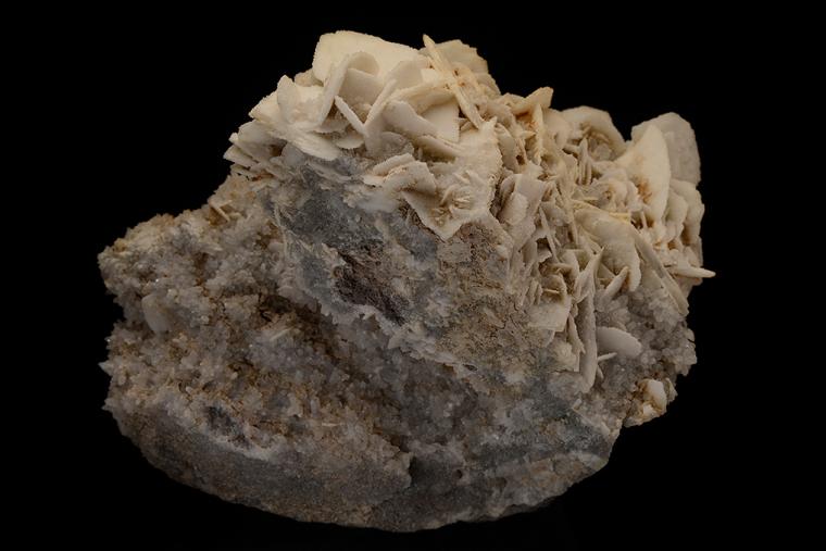 BARITE on QUARTZ