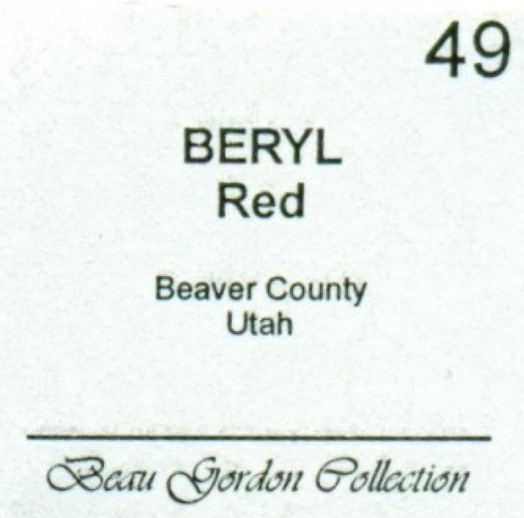 BERYL var. Red BERYL