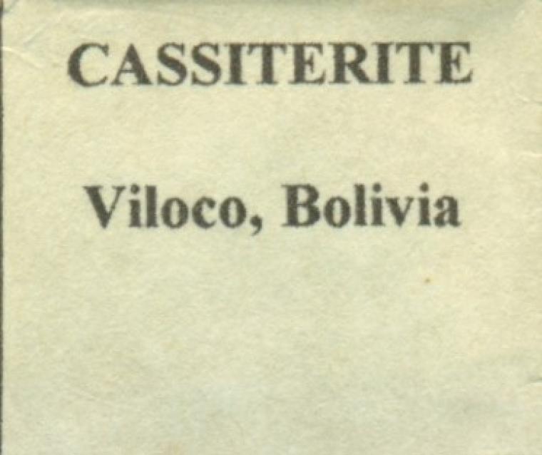 CASSITERITE