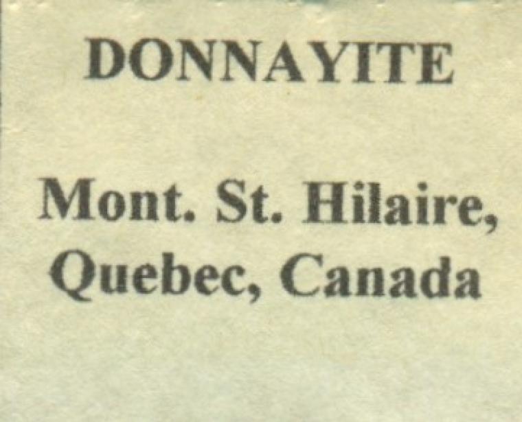 DONNAYITE
