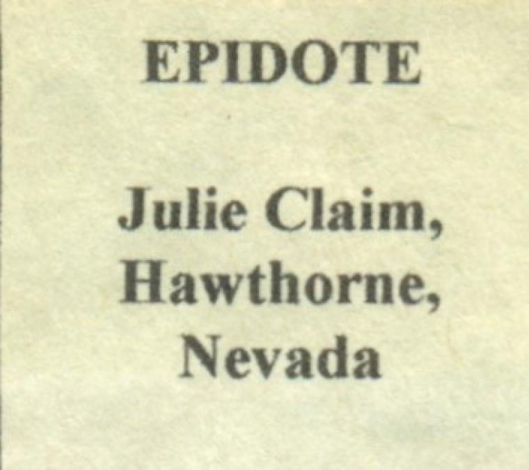EPIDOTE
