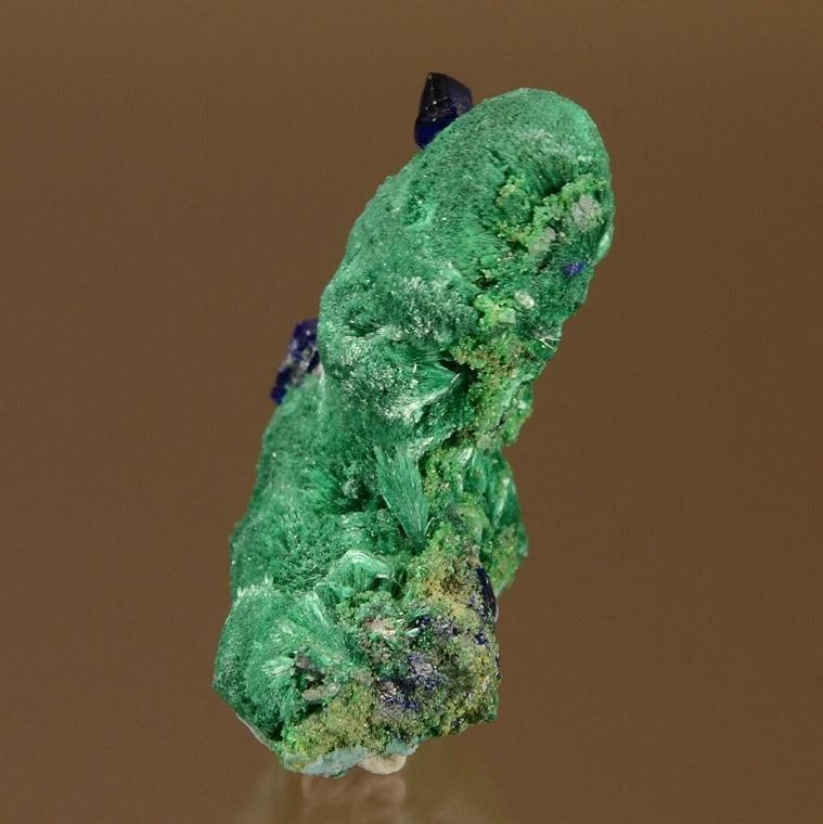 AZURITE on MALACHITE