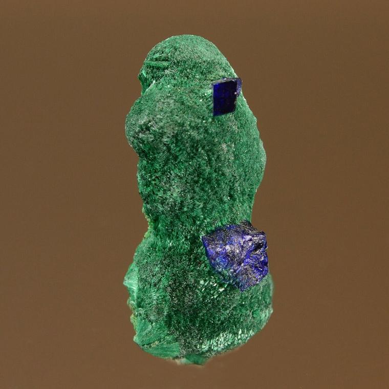 AZURITE on MALACHITE