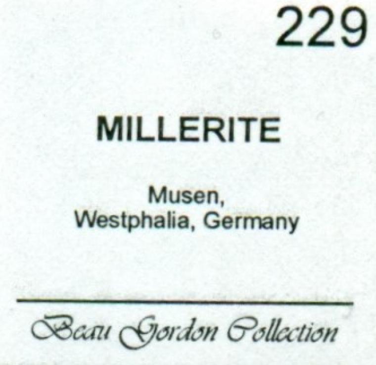 MILLERITE