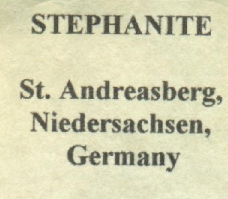 STEPHANITE