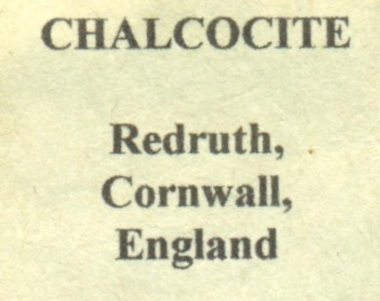CHALCOCITE