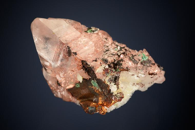COPPER in CALCITE