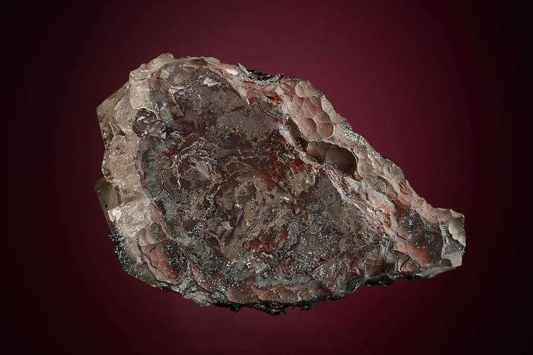 QUARTZ with HEMATITE