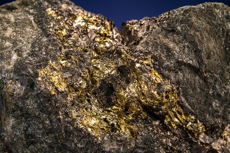 CALAVERITE with COLORADOITE