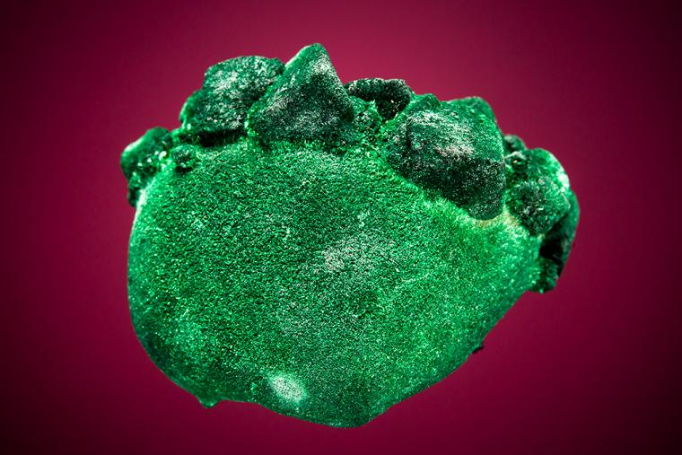 MALACHITE after AZURITE on MALACHITE