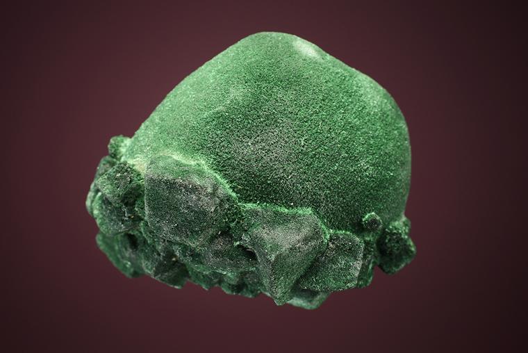 MALACHITE after AZURITE on MALACHITE