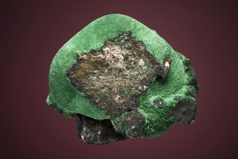 MALACHITE after AZURITE on MALACHITE