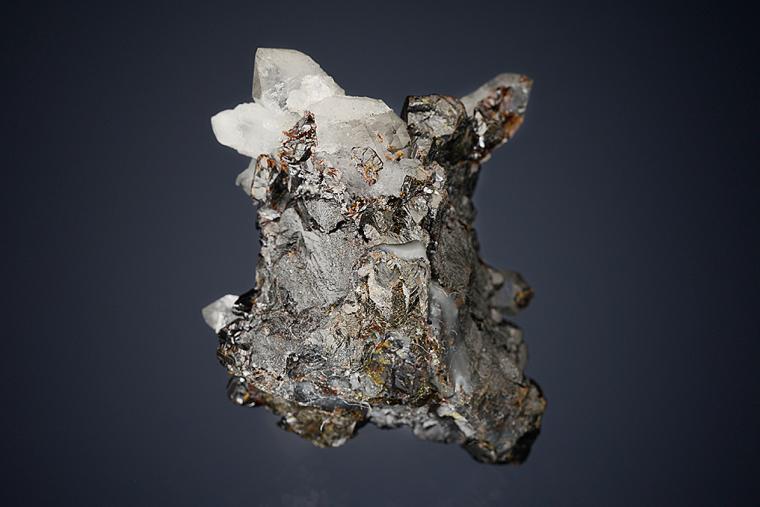 QUARTZ on SPHALERITE