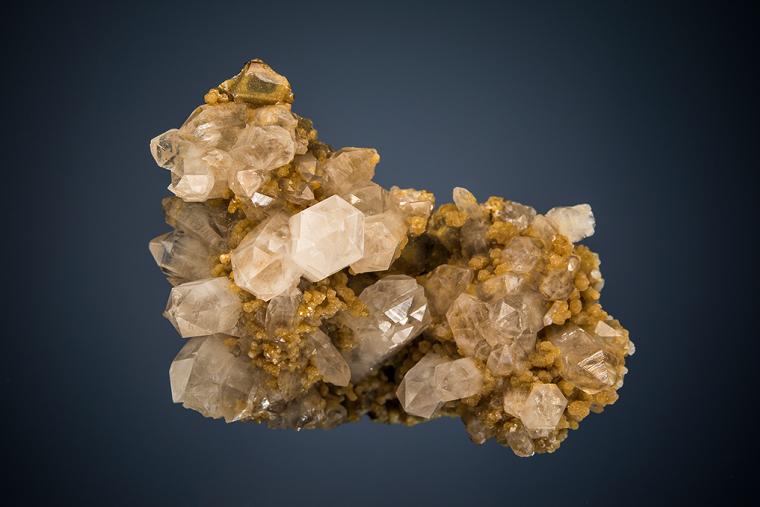 QUARTZ with ANDRADITE