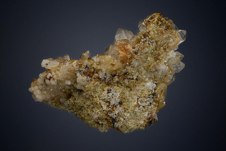 QUARTZ with ANDRADITE