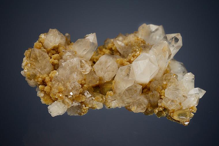 QUARTZ with ANDRADITE