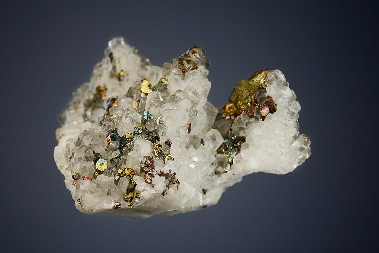 PYRITE on CALCITE