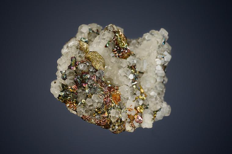 PYRITE on CALCITE