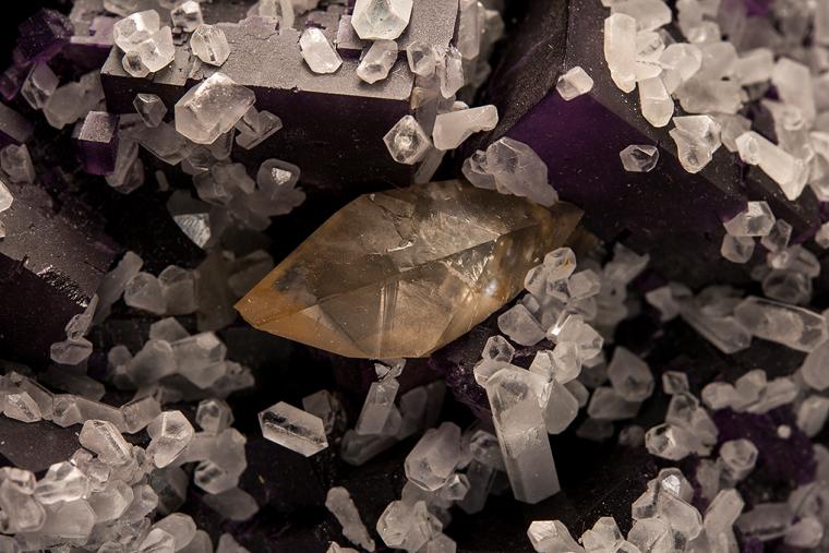 FLUORITE with CELESTINE