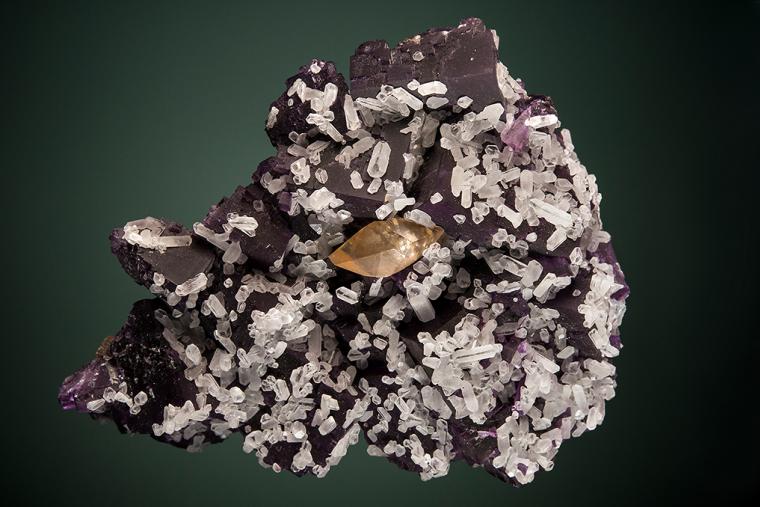 FLUORITE with CELESTINE