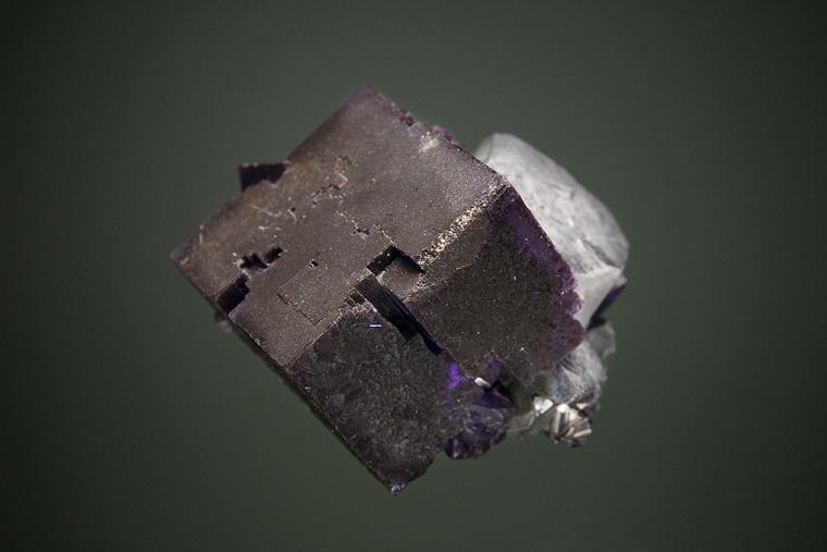 FLUORITE with GALENA