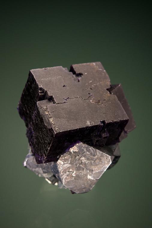FLUORITE with GALENA