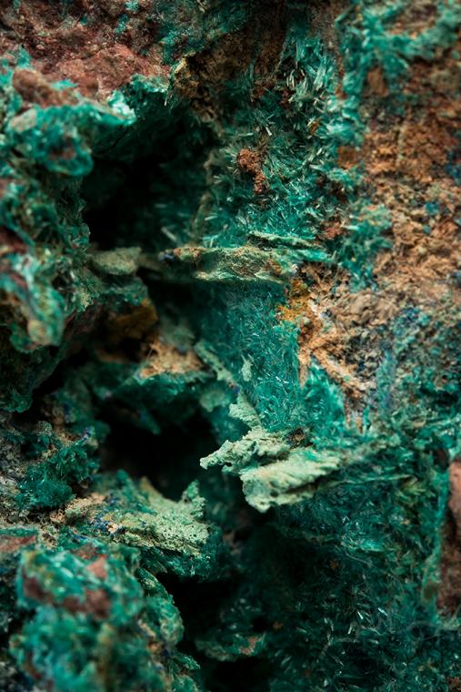 AJOITE with SHATTUCKITE