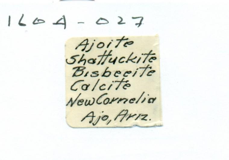 AJOITE with SHATTUCKITE