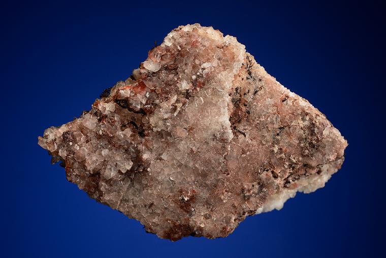 COPPER on CUPRITE Included CALCITE