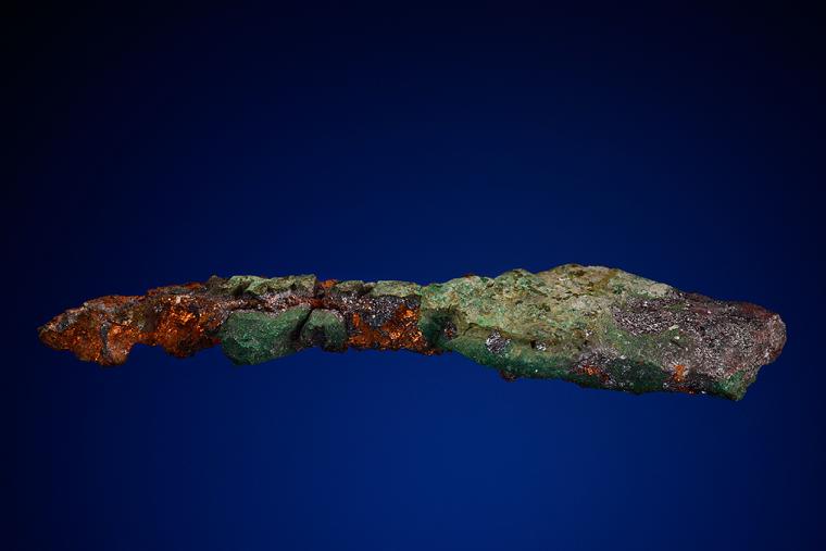 COPPER with CUPRITE and CHRYSOCOLLA
