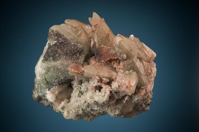 CALCITE on QUARTZ
