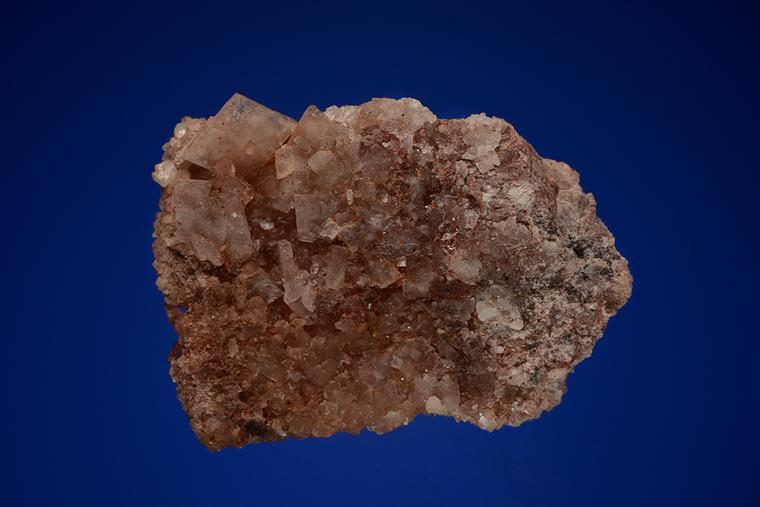 BARITE and CALCITE with CUPRITE Inclusions