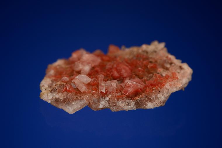 BARITE and CALCITE with CUPRITE Inclusions