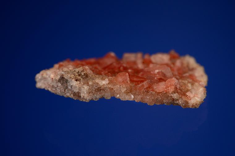 BARITE and CALCITE with CUPRITE Inclusions