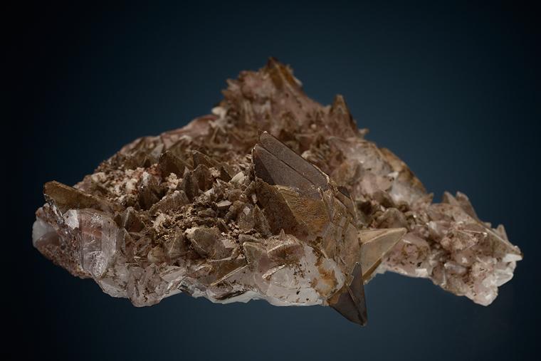 CALCITE with BARITE