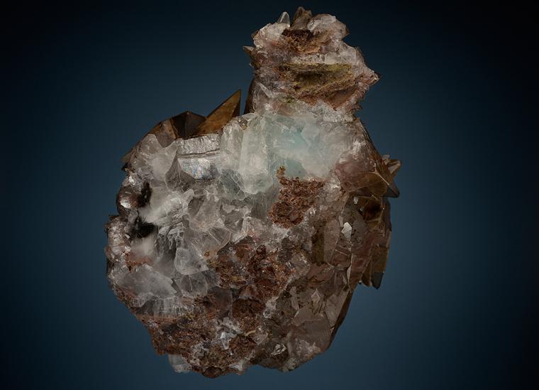 CALCITE with BARITE