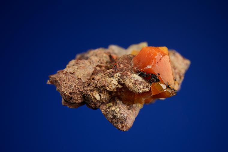 CALCITE with CUPRITE Inclusions