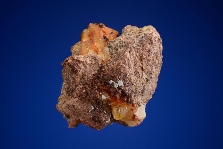 CALCITE with CUPRITE Inclusions