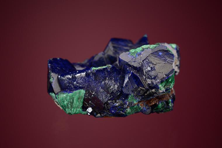 AZURITE coating MALACHITE after AZURITE