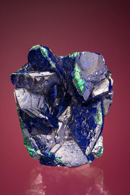 AZURITE coating MALACHITE after AZURITE