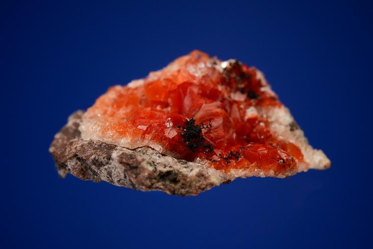 COPPER on CUPRITE included CALCITE