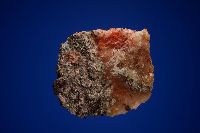 COPPER on CUPRITE included CALCITE
