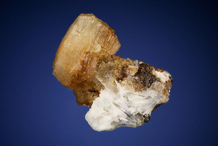 WITHERITE with CALCITE