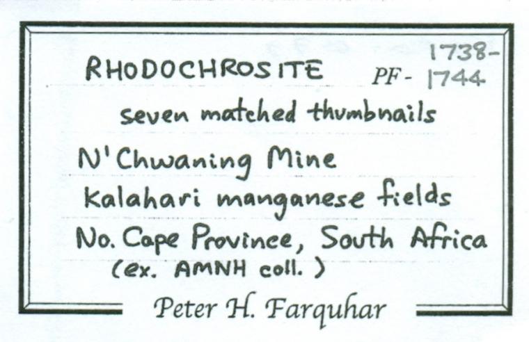 RHODOCHROSITE (repaired)